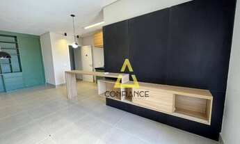 Imagem 2: Apartamento com 2 dormitórios para alugar, 90 m² por R$ 3.117,88/mês - Nova Jaguariúna III