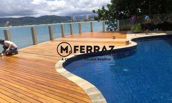 Imagem 7: Casa de frente para o mar! São 486m² de área construída, 5 suítes - Guarujá