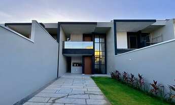 Imagem 4: Casas em Rua Privativa no Eusébio com 4 Suítes Sendo 1 Master com Closet no Van Go Gh-OLIV