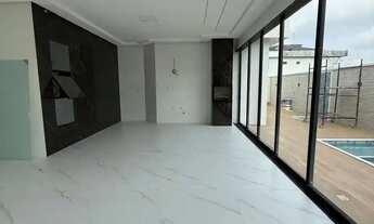 Imagem 4: CASA TÉRREA NO COND. QUINTA DO BOSQUE- C/ 4 QUARTOS SENDO 3 SUÍTES, ÁREA GOURMET, PISCINA