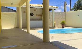 Imagem 2: Casa 4/4, Suítes e Piscina, Condomínio em Jauá!