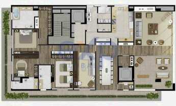 Imagem 6: Pronto para morar, apartamento com terraço, dando a sensação de se morar em uma casa