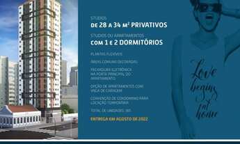 Imagem 5: Studio com 1 dormitório à venda, 34 m² por R$ 297.072 - Centro - Curitiba/PR