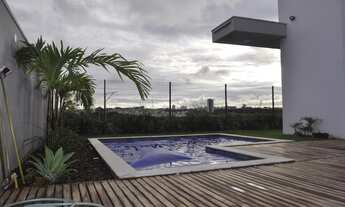 Imagem 4: Casa no condomínio Alphaville Uberlândia térrea para venda com 230 metros quadrados com 3