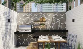 Imagem 6: Apto com 59m2, 2 quartos, nascente/sul