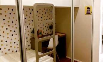 Imagem 3: Apartamento de 44m² com vaga, varanda, piso completo, ar condicionado, projeto Casa Verde