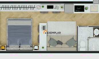 Imagem 2: Apartamento com 1 dormitório à venda, 24 m² por R$ 245.000 - Santana - São Paulo/SP