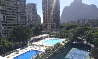 Imagem 6: VILLAGE SÃO CONRADO - Infra lazer (piscina, saunas, quadras) - Vista Pedra da Gávea e Joá