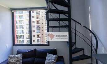 Imagem 2: Apartamento com 1 dormitório para alugar, 45 m² por R$ 6.696,55/mês - Vila Olímpia - São P