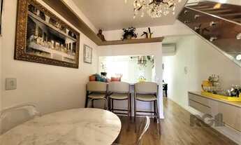 Imagem 7: ESPETACULAR COBERTURA FINAMENTE MOBILIADA, 1 DORMITÓRIO COM SUÍTE, LAVABO, COZINHA AMERICA