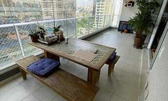 Imagem 4: Brooklin - Venda / Locação - Apartamento Mobiliado, com 3 Suítes, Varanda Gourmet, 134 m²