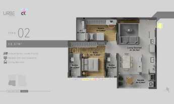 Imagem 7: Apartamento com 2 Quartos no Urbe Residence em Itajaí