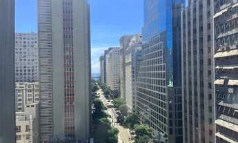 Imagem 2: ALUGO SALA COMERCIAL AV RIO BRANCO, ANDAR INTEIRO, COM VISTA ESPETACULAR MEDE 254M2