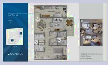 Imagem 3: Foz do Iguaçu, 70 a 90m2, 2 e 3 quartos, Últimas unidades, Se mude agora, Oportunidade