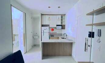 Imagem 3: Flat mobiliado, com 1 quarto e 1 banheiro para Alugar, 35 m², de área construída, bairro O