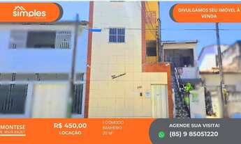 Imagem: Kitenete para aluguel com 20 metros quadrados