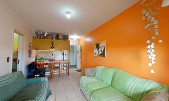 Imagem 3: Apartamento para venda com 1 dormitório e meio em Capão Novo, condomínio com infra complet