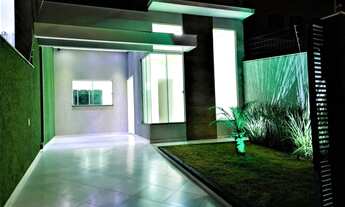 Imagem 2: Casa estilo moderna no Jd. Alpes com 3 quartos, suíte, 2 vagas, churrasqueira e forno a le