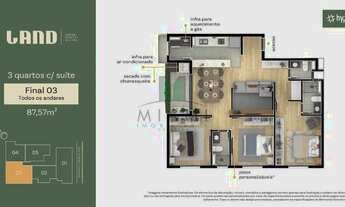 Imagem 7: Apartamentos 3 Dormitórios para venda em Curitiba - PR