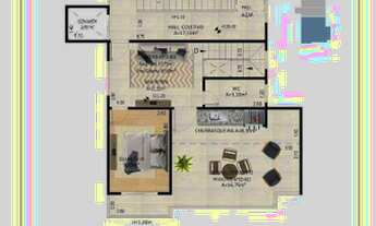 Imagem 6: Cobertura com 3 quartos à venda, 115 m² por R$ 470.000 - Fontesville - Juiz de Fora/MG