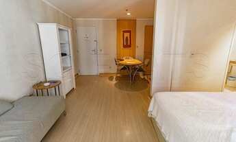 Imagem 7: Flat mobiliado com 1 dormitório completo com lavanderia coletiva sem burocracia no miolo d