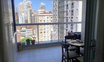 Imagem 3: Apartamento para venda com 115 metros quadrados com 3 quartos em Pompéia - Santos - SP