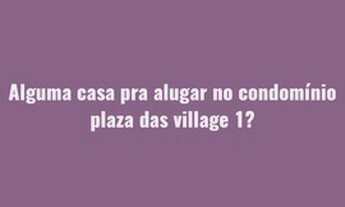 Imagem: Casa pra alugar