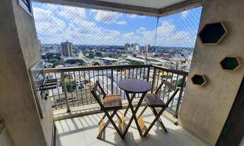 Imagem 2: Alugo apt Ed. Exclusivite semi mobíliado com 2 quartos sendo 1 suite