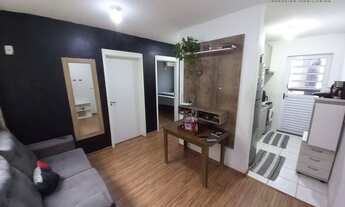 Imagem 3: Apartamento com 2 dormitórios para alugar, 53 m² por R$ 1.243/mês - Lomba da Palmeira - Sa
