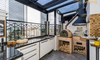 Imagem 1: Cobertura com 3 dormitórios à venda, 161 m² por R$ 1.295.000,00 - Portão - Curitiba/PR