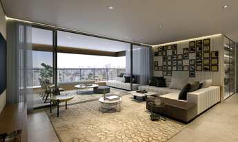 Imagem 2: Apartamento de 232 M2 - 4 Amplas Suítes - 3 Vagas - 2 por Andar - Varanda Gourmet - Lazer