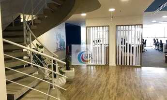 Imagem 2: Laje comercial mobiliada de 752 m² com 16 vagas no Itaim Bibi