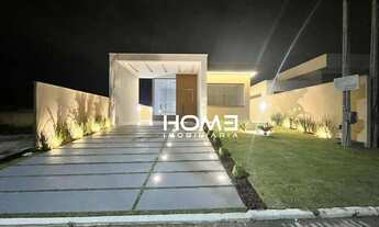 Imagem: Casa Linear de Luxo no Condomínio Pedra