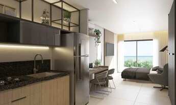 Imagem 2: Flat a venda com 01 quarto, 27m² a beira mar - FL0338