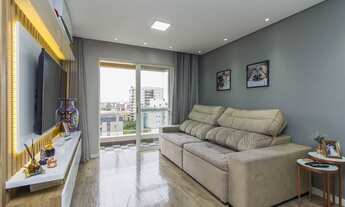 Imagem 3: Apartamento Semi mobiliado com 3 dormitórios, sendo 01 suíte à venda, 90 m² por R$ 512.826