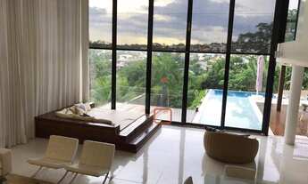 Imagem 2: Sobrado com 4 suítes à venda, 610 m² por R$ 8.500.000 - Alphaville Araguaia - Goiânia/GO