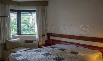 Imagem 6: Flat para locação no Brooklin com entrada imediata. Park Plaza Brooklin