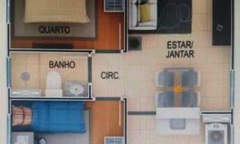 Imagem 7: Apartamento pra locação 55m² na região da Pampulha