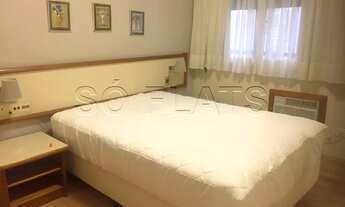 Imagem 7: Flat mobiliado na Vila Nova Conceição, próximo a Avenida Sto Amaro, FMU e Pq. do Ibirapuer