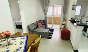 Imagem 4: Apartamento Mobiliado com 1 Dormitório, Sacada Gourmet e Lazer Completo na Ocian