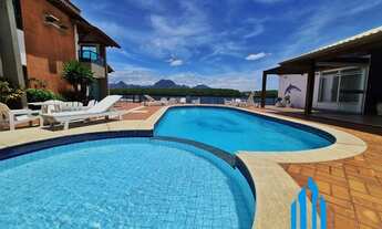 Imagem 4: Casa a venda no canal de Guarapari com lazer completo com pier para embarcação