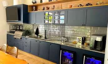 Imagem 2: Casa Nova Mobiliada Locação Alphaville Residencial 12 - Santana de Parnaíba/SP