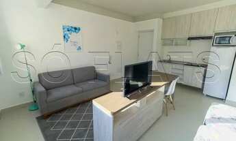 Imagem 1: Flat para locação na República 26m², 1 dormitório e 1 vaga de garagem