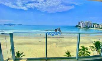 Imagem 2: Apartamento com 2 dormitórios à venda, 95 m² por R$ 850.000 - Vila Luis Antônio - Guarujá