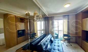 Imagem 4: Flat na famosa rua João Cachoeira no centro do Itaim Bibi disponível locação