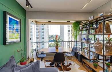 Imagem 2: Apartamento tipo para venda em Brooklin com 1 quarto, sendo 1 suíte, 46m²