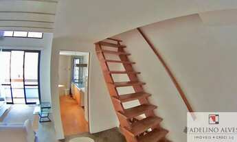 Imagem 2: Apto duplex p/locação em Moema - 1 dorm - semi mobiliado - prox metrô