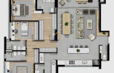 Imagem 6: Varanda Barigui ? Apartamentos a partir de 134m²