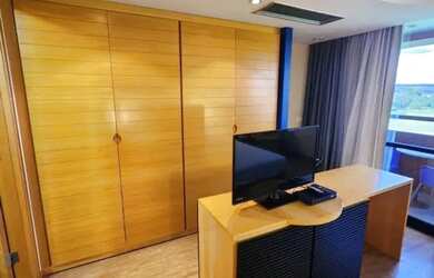 Imagem 4: Apart GOLDEN TULIP para locação na Asa Norte, Brasília-DF: VISTA PARA O LAGO e vaga de gar