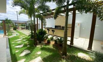 Imagem 4: Amparo Imóveis-Vende 4 quartos sendo 1 suíte área gourmet piscina e sauna -Araruama